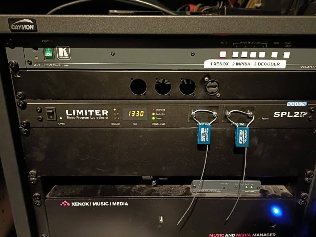 Limiter installeren horeca