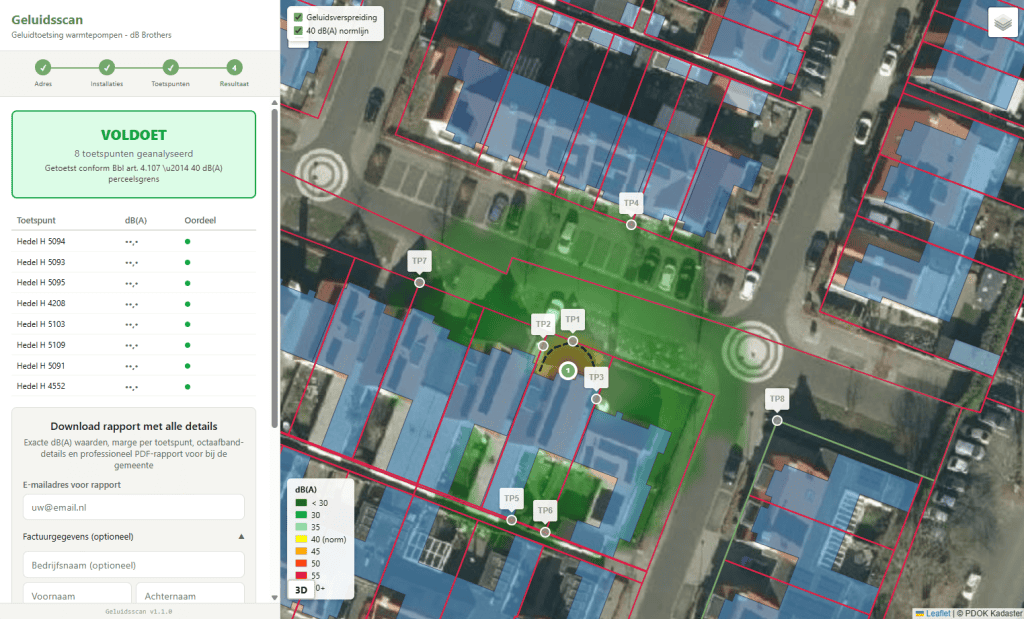 Geluidsscan dB Brothers, akoestisch onderzoek warmtepomp, akoestisch onderzoek airco, norm warmtepomp, norm airco geluid, decibel, check geluid warmtepomp, check geluid airco, geluidsscan geluidscheck
